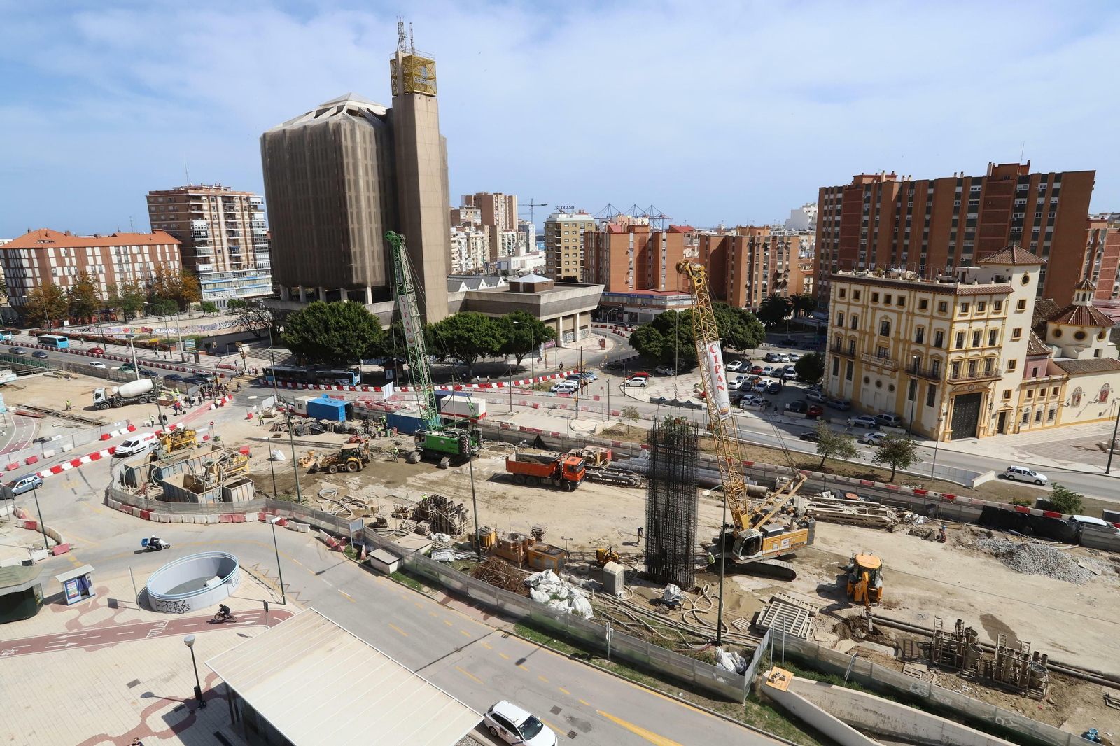 Los restos arqueológicos del Metro Málaga, en fotos