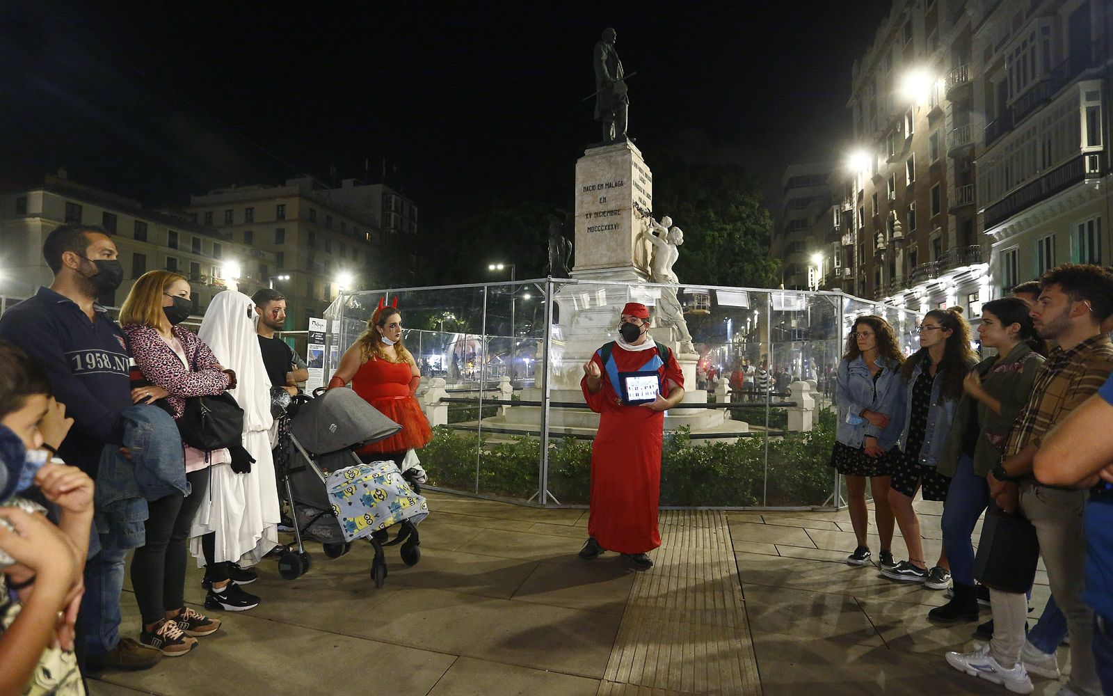 Las fotos de la noche de Halloween en Málaga