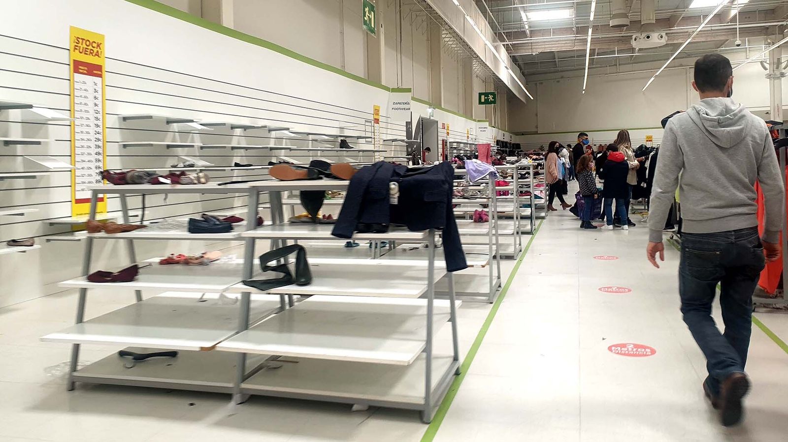 Las fotos del polígono de Palmones, tras el levantamiento del cierre  perimetral de Algeciras y Castellar