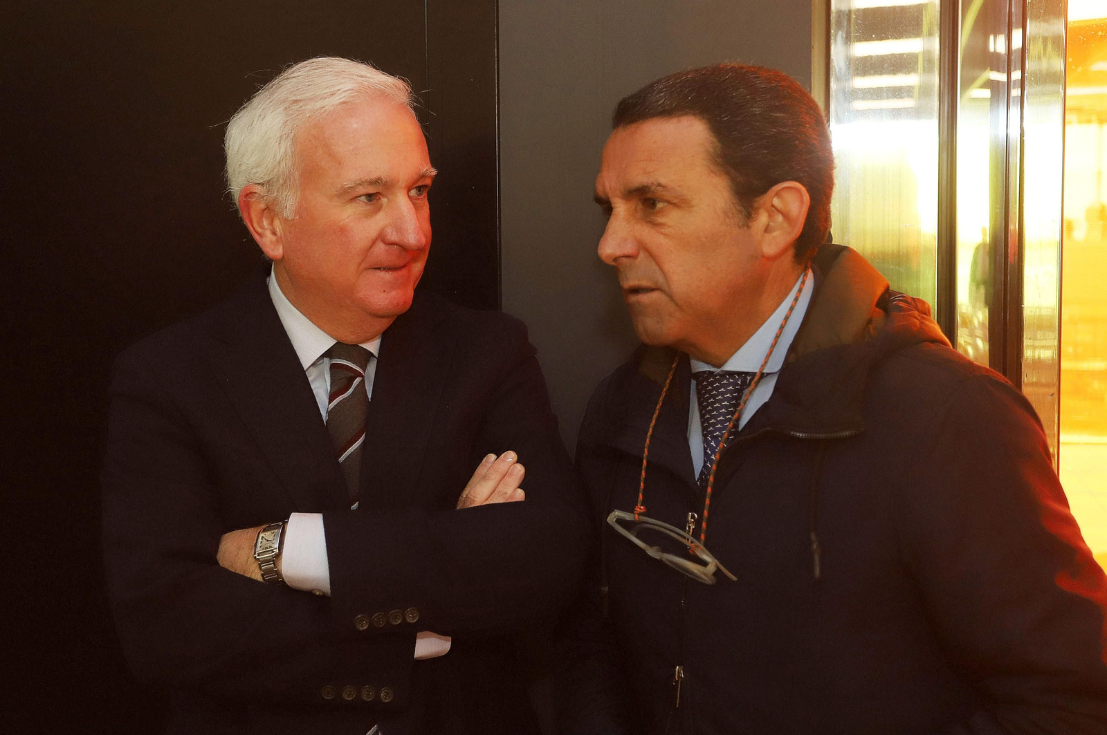 Imágenes de los invitados a la conferencia y desayuno-coloquio con Antonio Sanz en el Foro Joly Andalucía