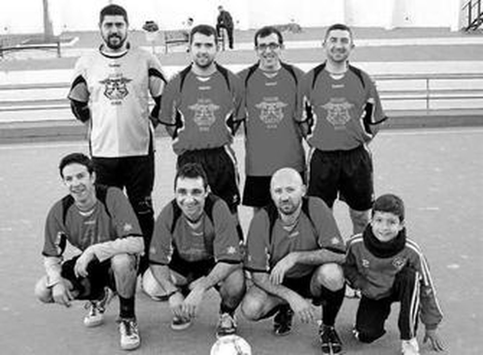 Formación de Chiclana Bikers Bar, tercero en el grupo A de Tercera.