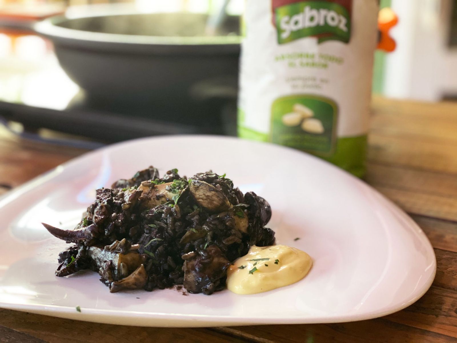 Receta de arroz negro