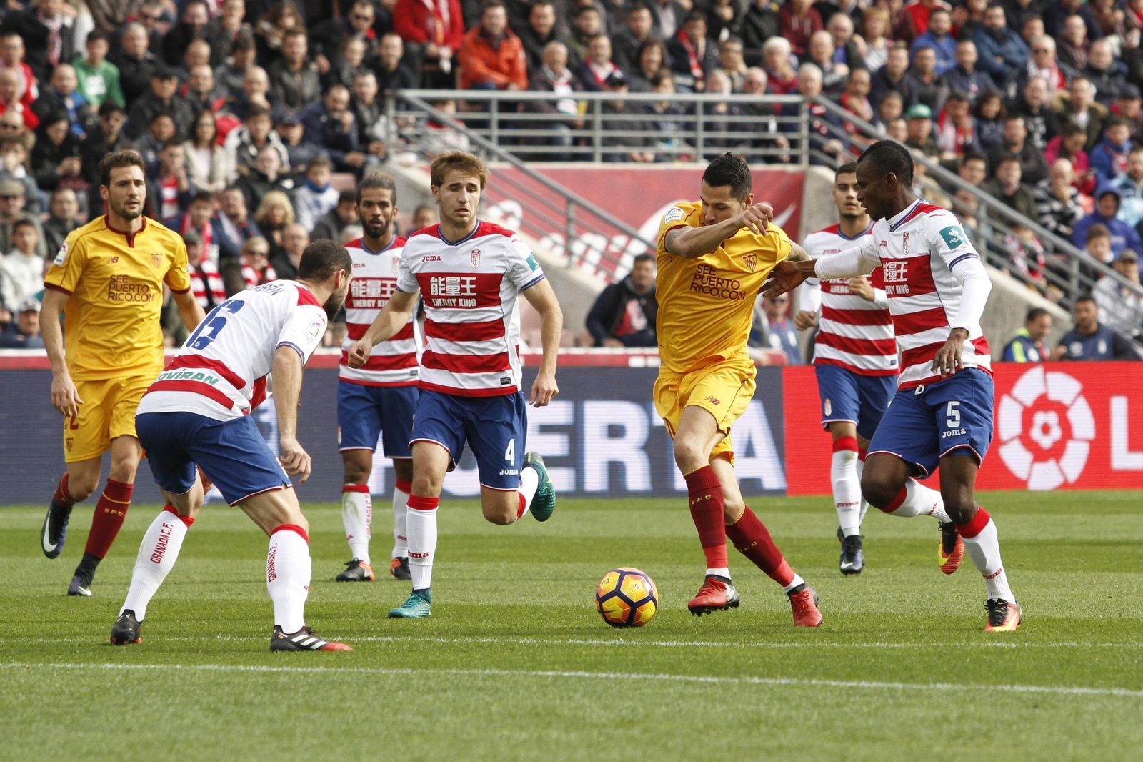 El Granada-Sevilla, en imágenes