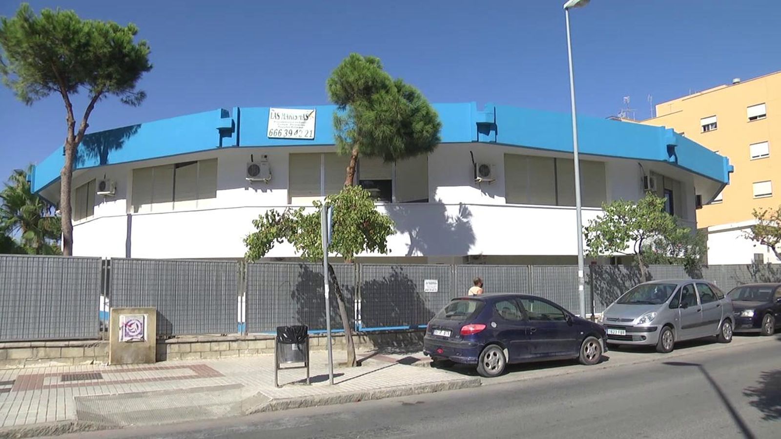 Una vista exterior del colegio Princesa Sofía, donde se ejecutarán las obras de mejora de la eficiencia energética.
