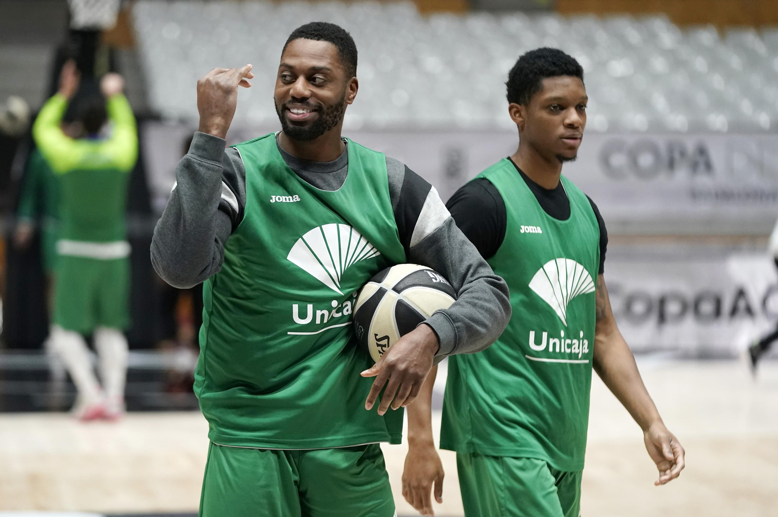 El Unicaja prepara la semifinal ante el Madrid en el Palau Olímpic