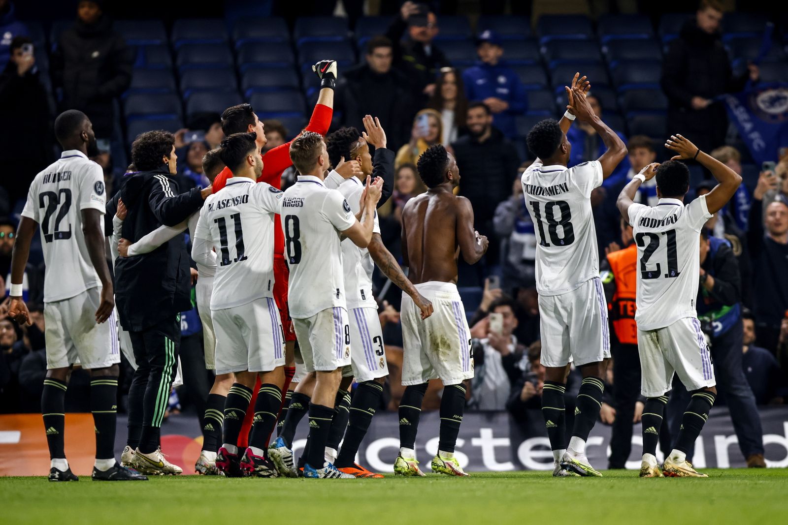 Las fotos del Chelsea-Real Madrid