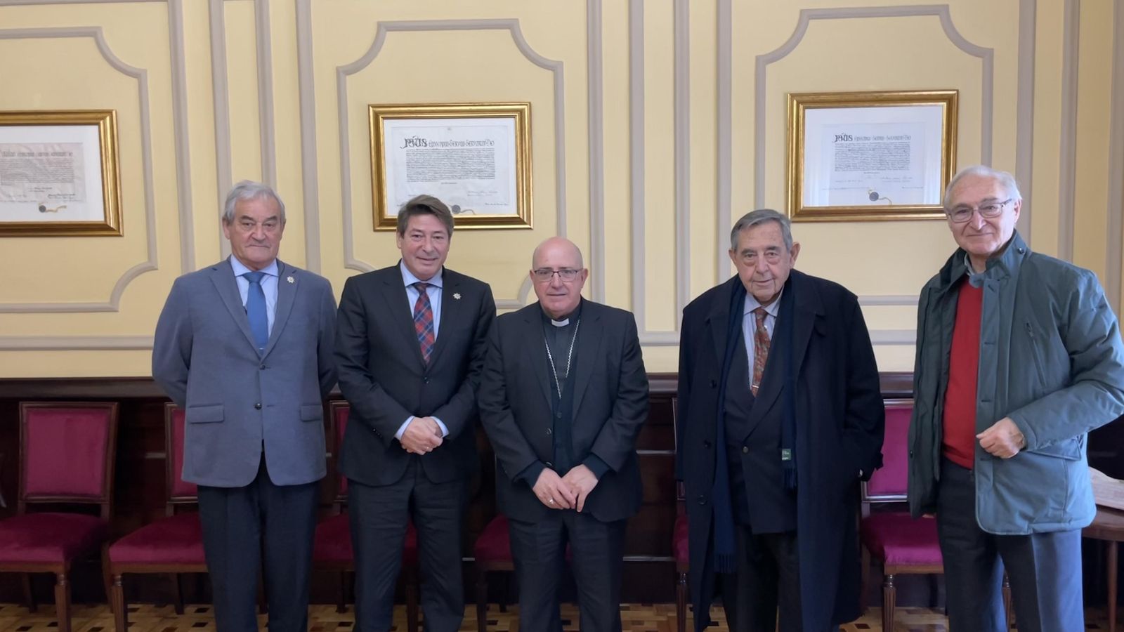 Encuentro con el Obispo en la Diócesis de Huelva.