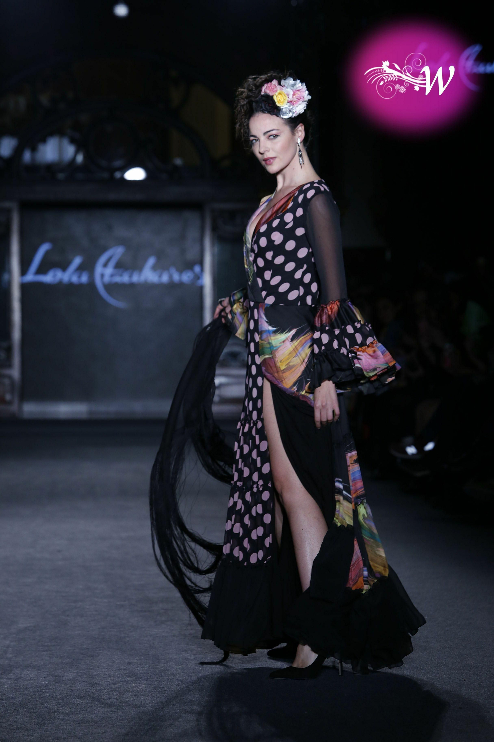 Lola Azahares en We Love Flamenco 2020, todas las fotos del desfile