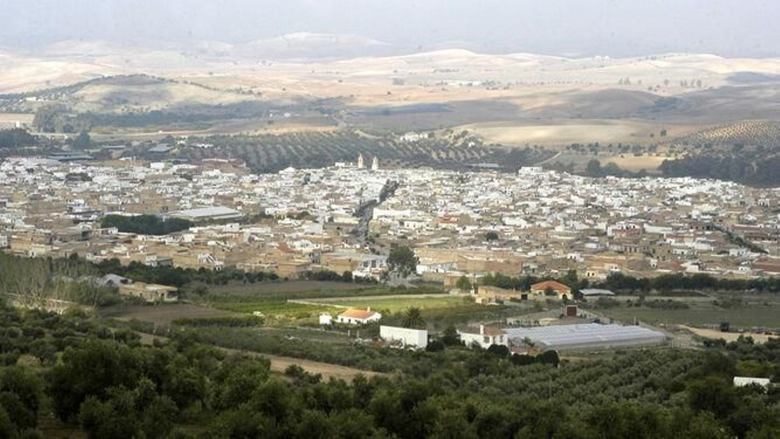 Vista panorámica de Puerto Serrano.
