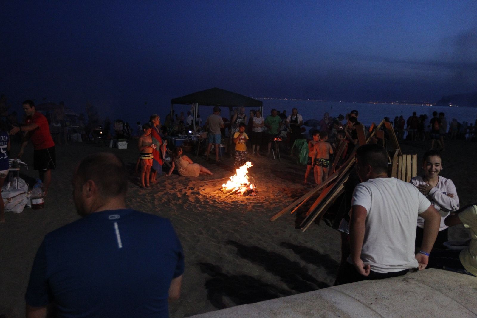 Fotogalería Noche de San Juan. El Zapillo. Almeria