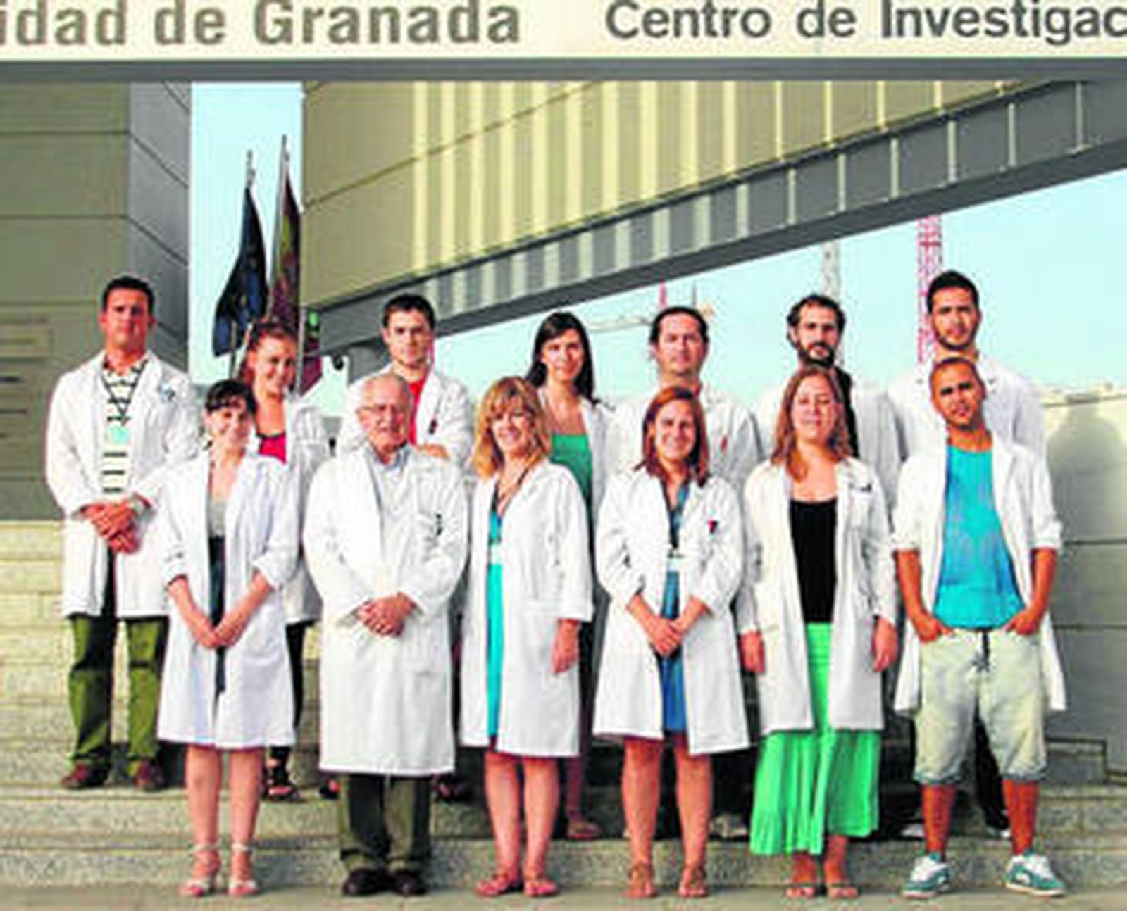 El equipo de la UGR responsable de la investigación.