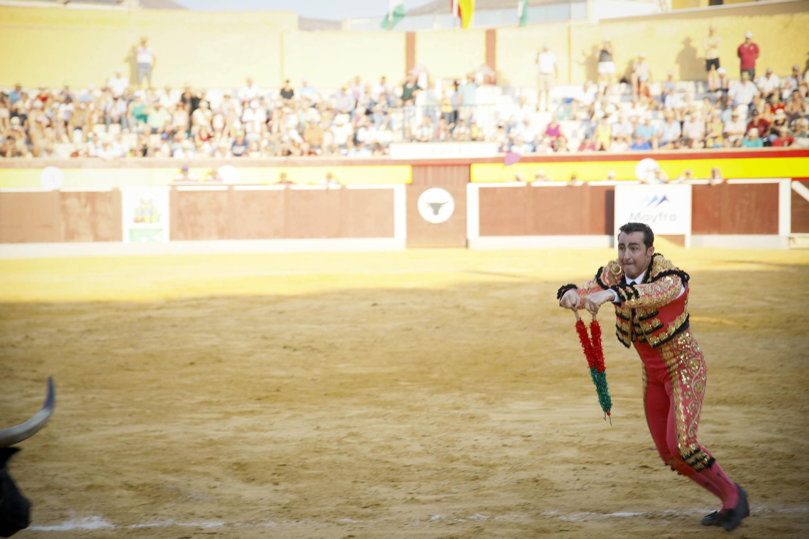 Corrida de toros Berja con un toro indultado, en imágenes