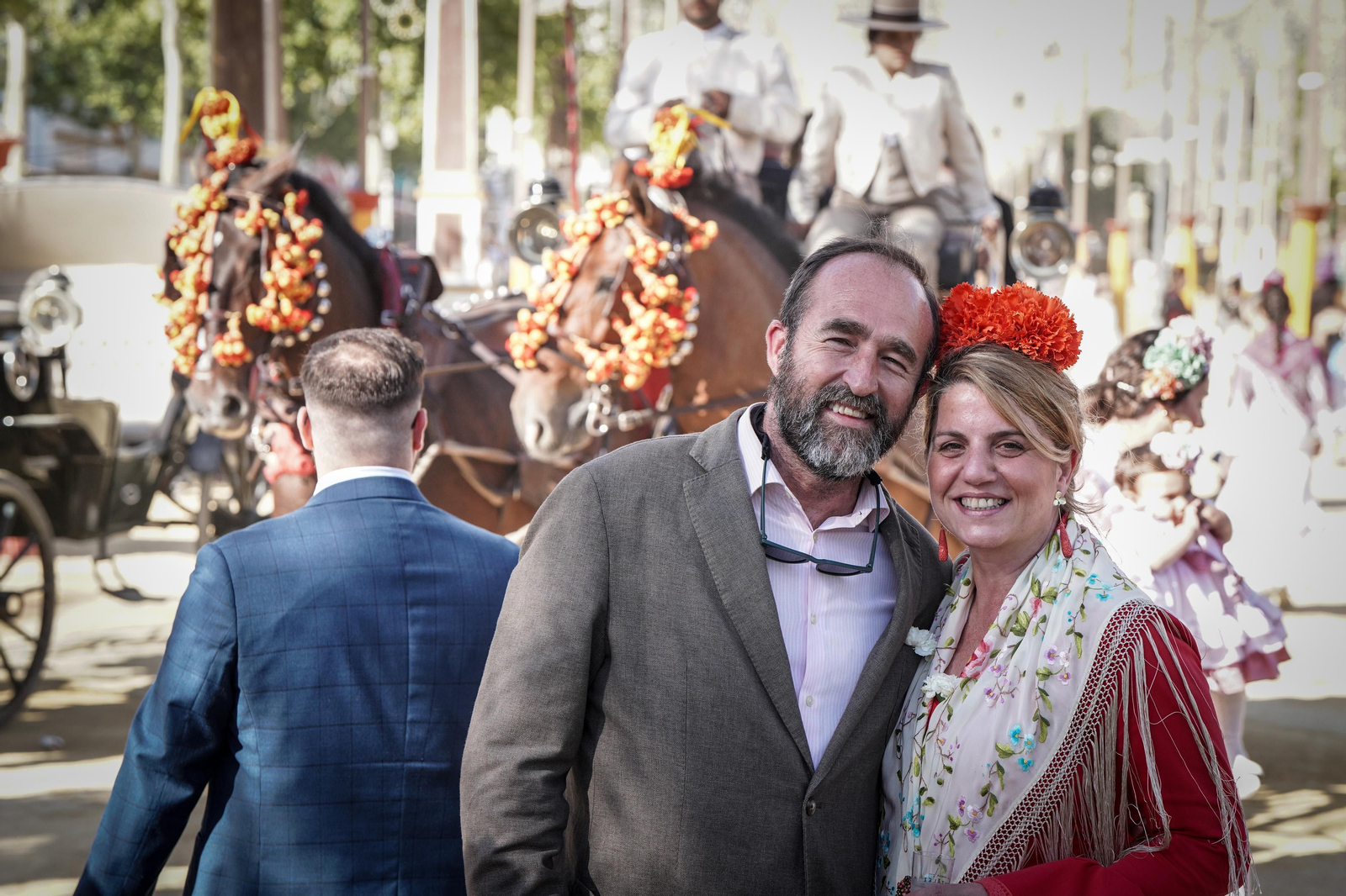 Búscate las fotos  del lunes en la Feria de Jerez 2024