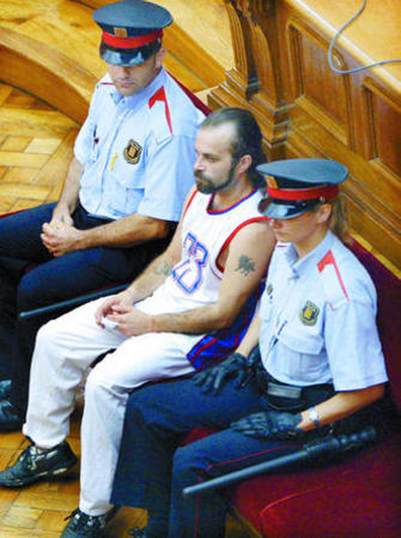 Imagen de archivo de Pedro Jiménez durante la celebración del juicio.