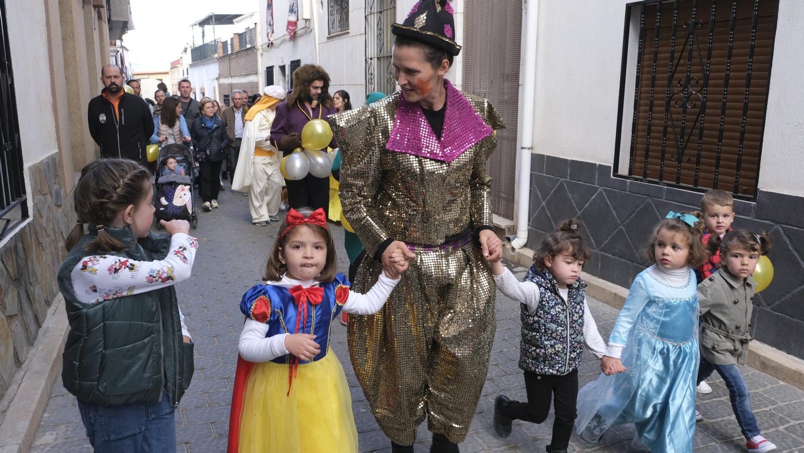Imágenes del Pasacalles Infantil de las Fiestas de Abla