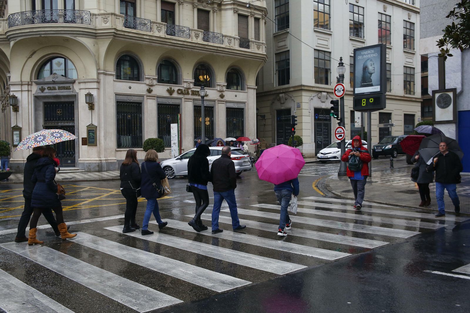 Llega la borrasca Gloria: la lluvia regresa a Granada