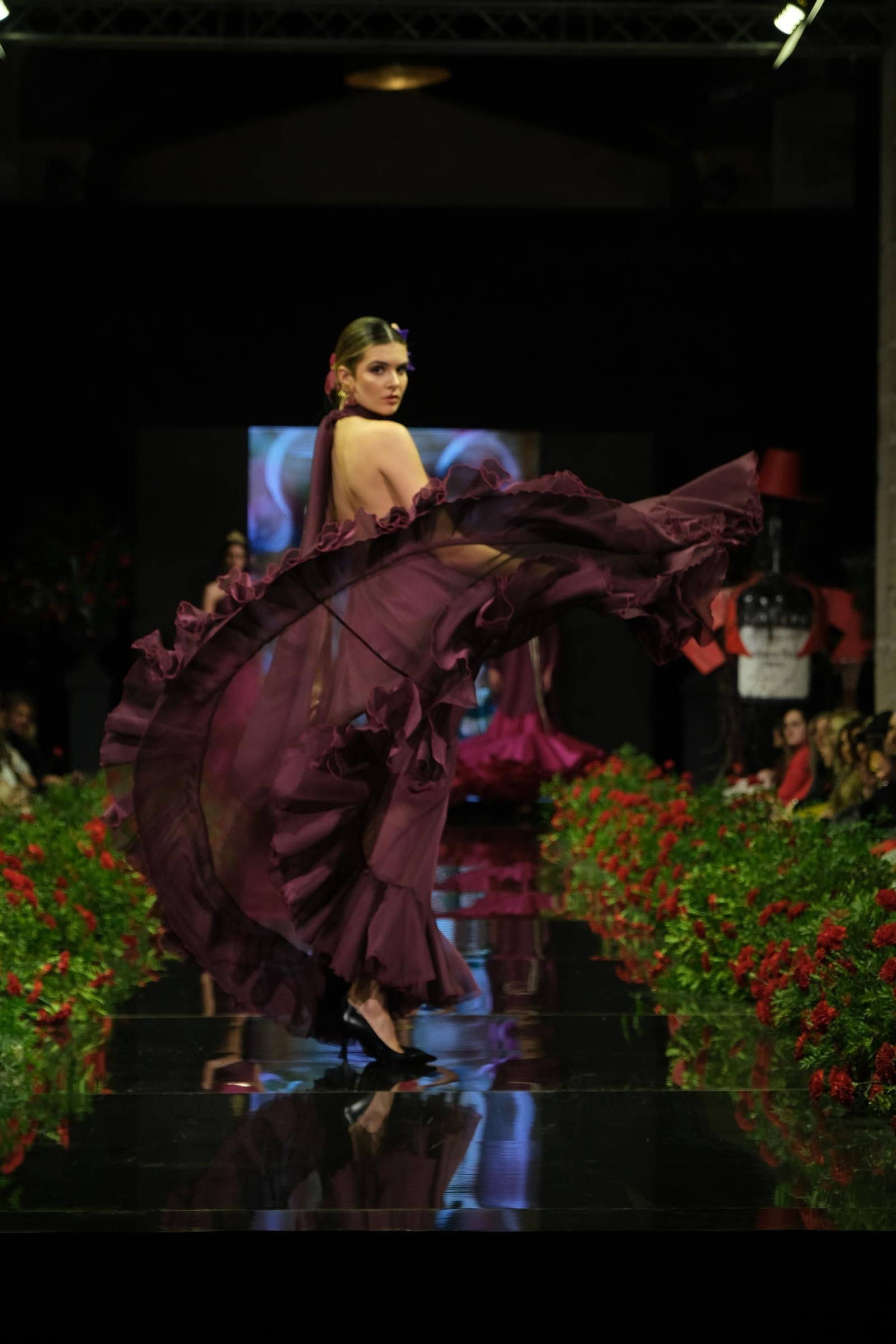 Desfile de Alejandro Andana en la Pasarela Flamenca Jerez Tío Pepe 2023
