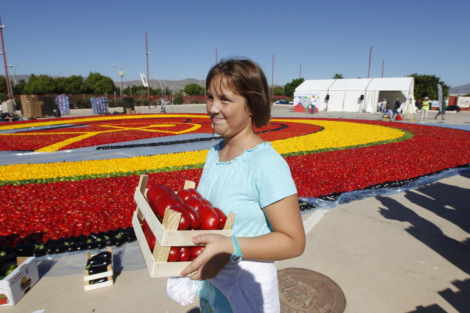 Fotogalería Récord Guinness Corazón Hortalizas Almería