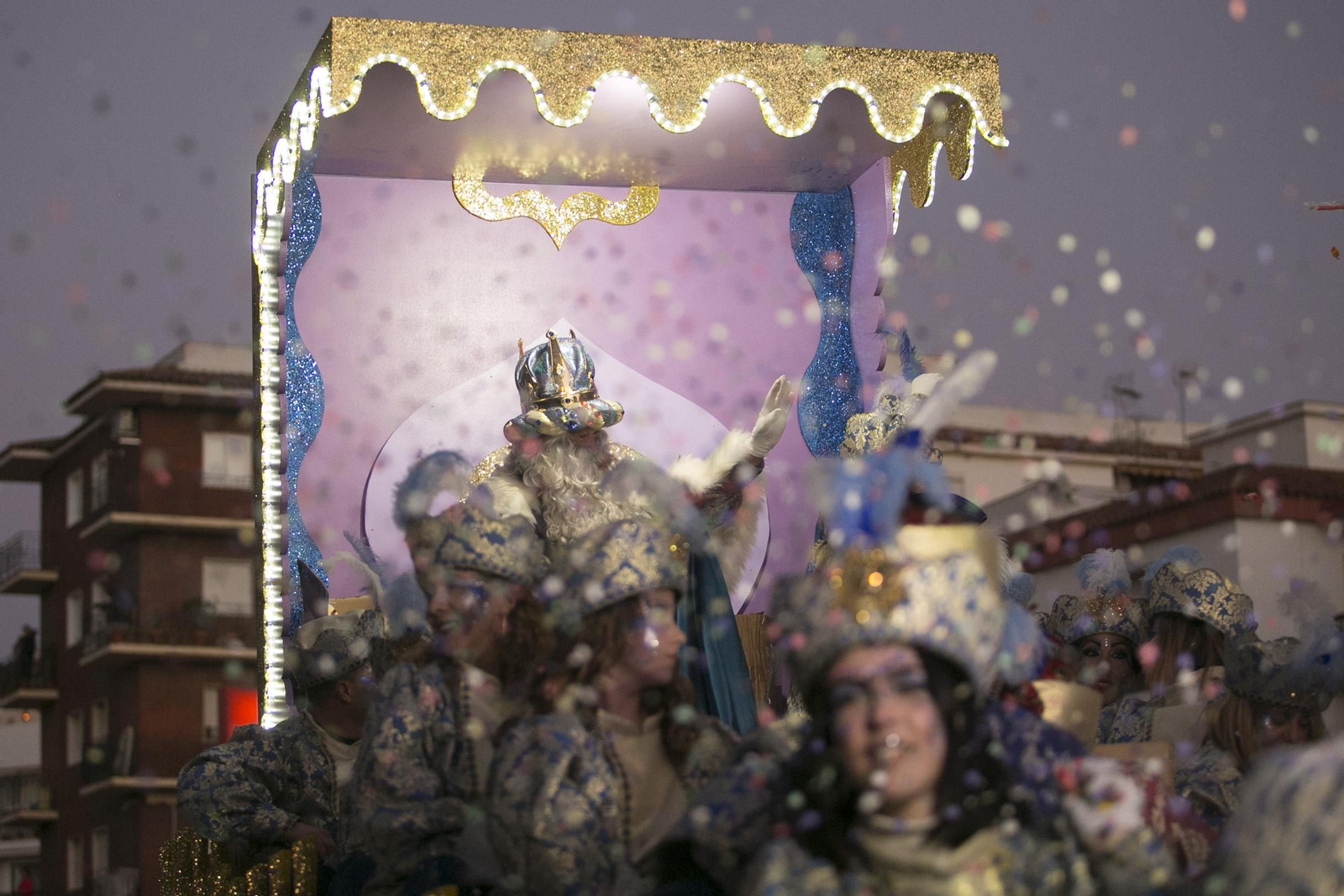 Las imágenes de las cabalgatas de Reyes en la provincia de Málaga