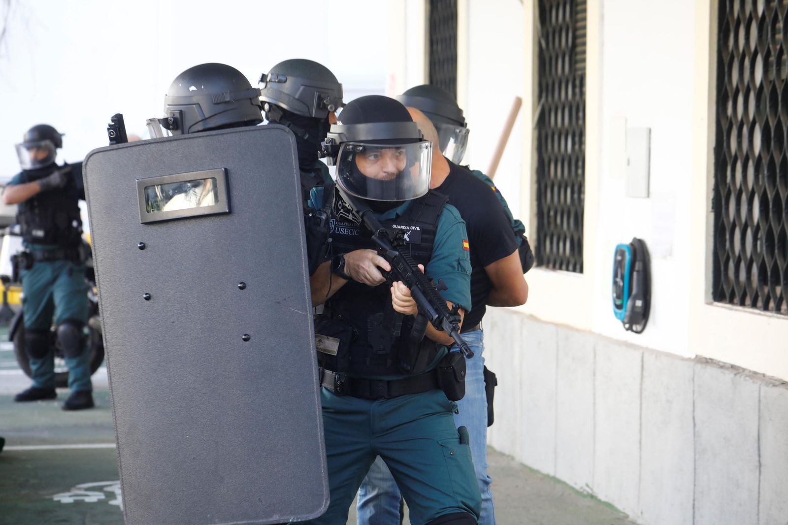 La exhibición de la Guardia Civil de Córdoba, en imágenes
