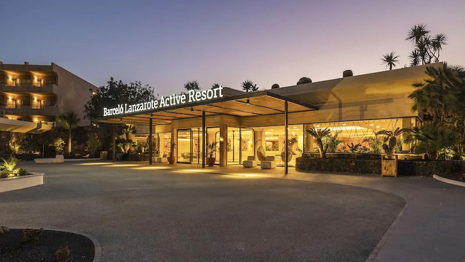 Hotel de Barceló en Arrecife, en la isla de Lanzarote