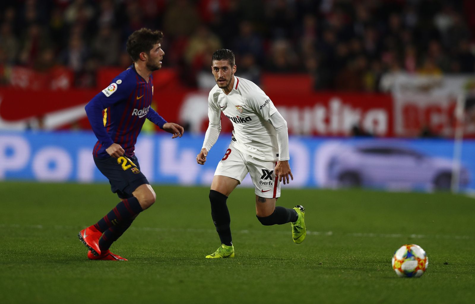 Las imágenes del Sevilla FC-Barcelona de Copa del Rey