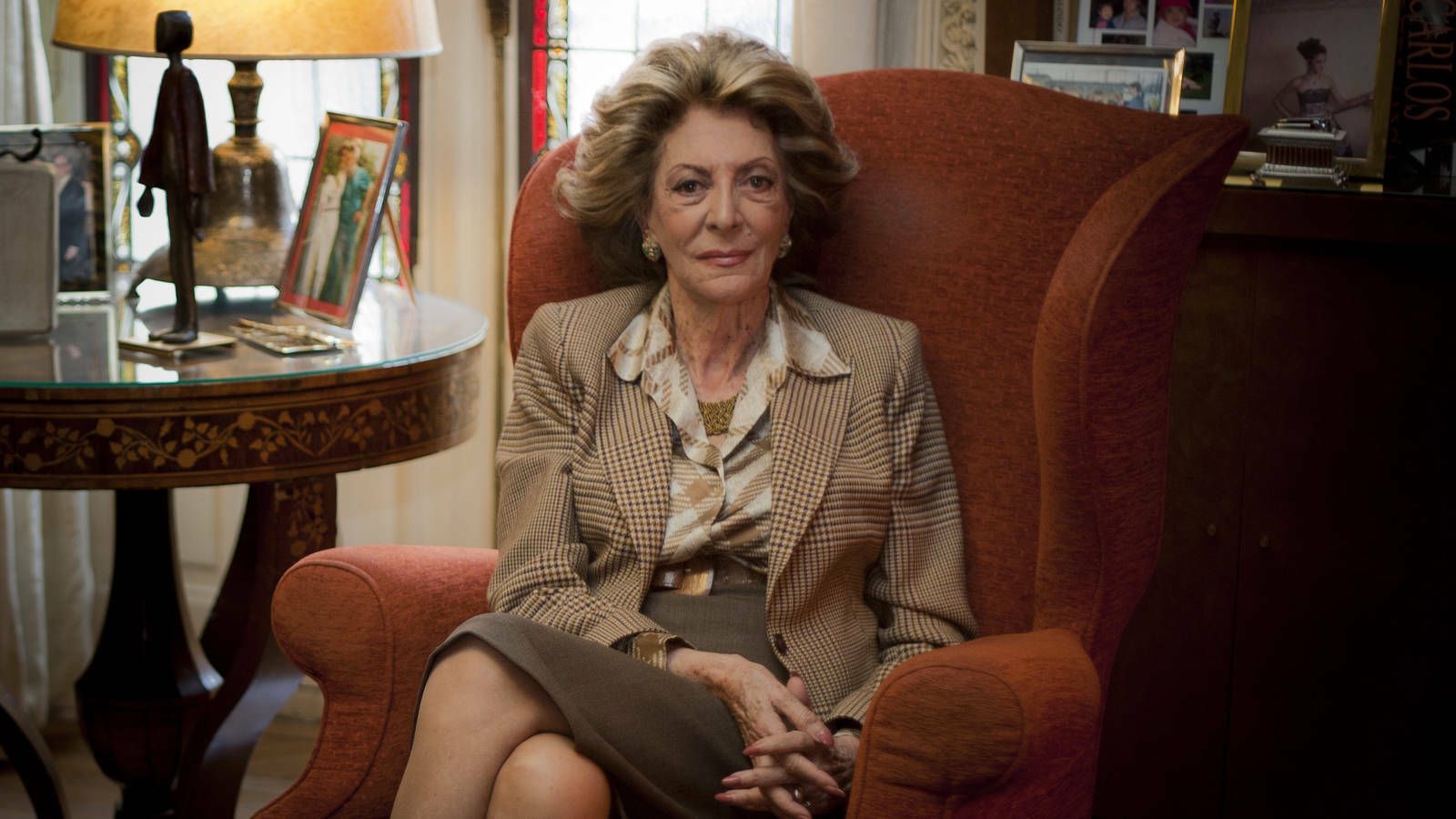 Pitita, en uno de los reportajes que solía conceder a su rveista de cabecera, ¡Hola!