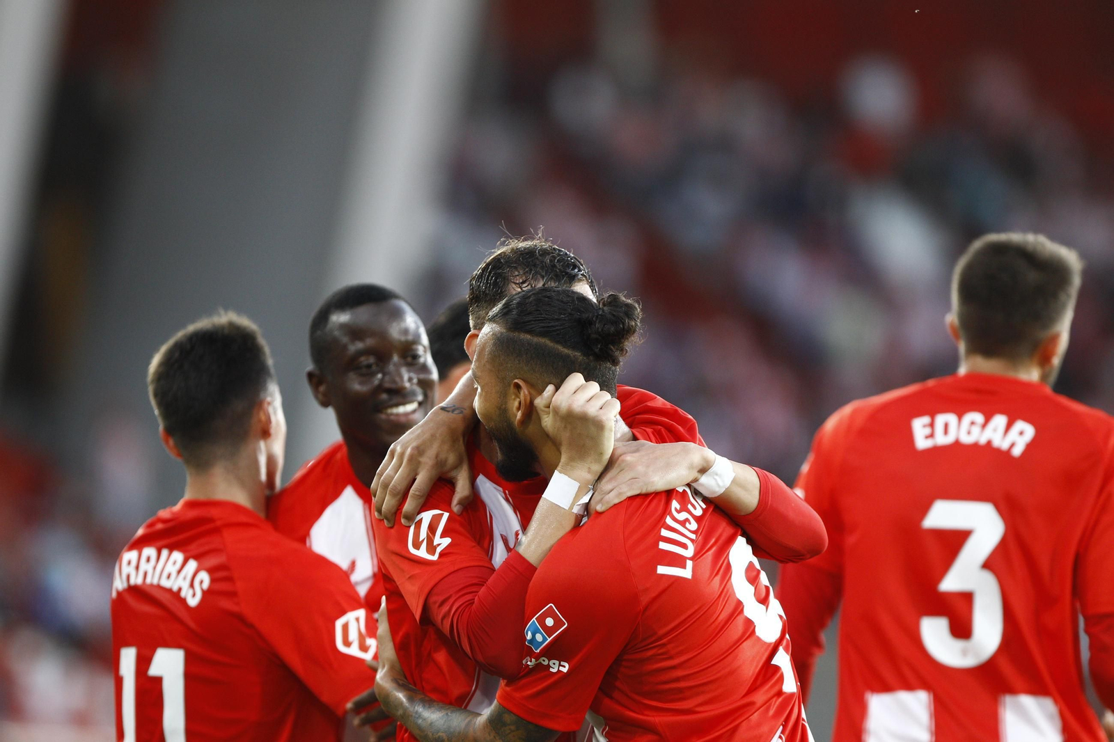 Las imágenes del partido U.D. Almería-Albacete Balompié