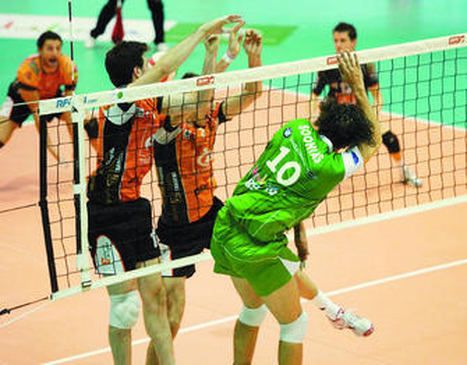 El canadiense Soonias fue una pesadilla para el bloqueo turolense.