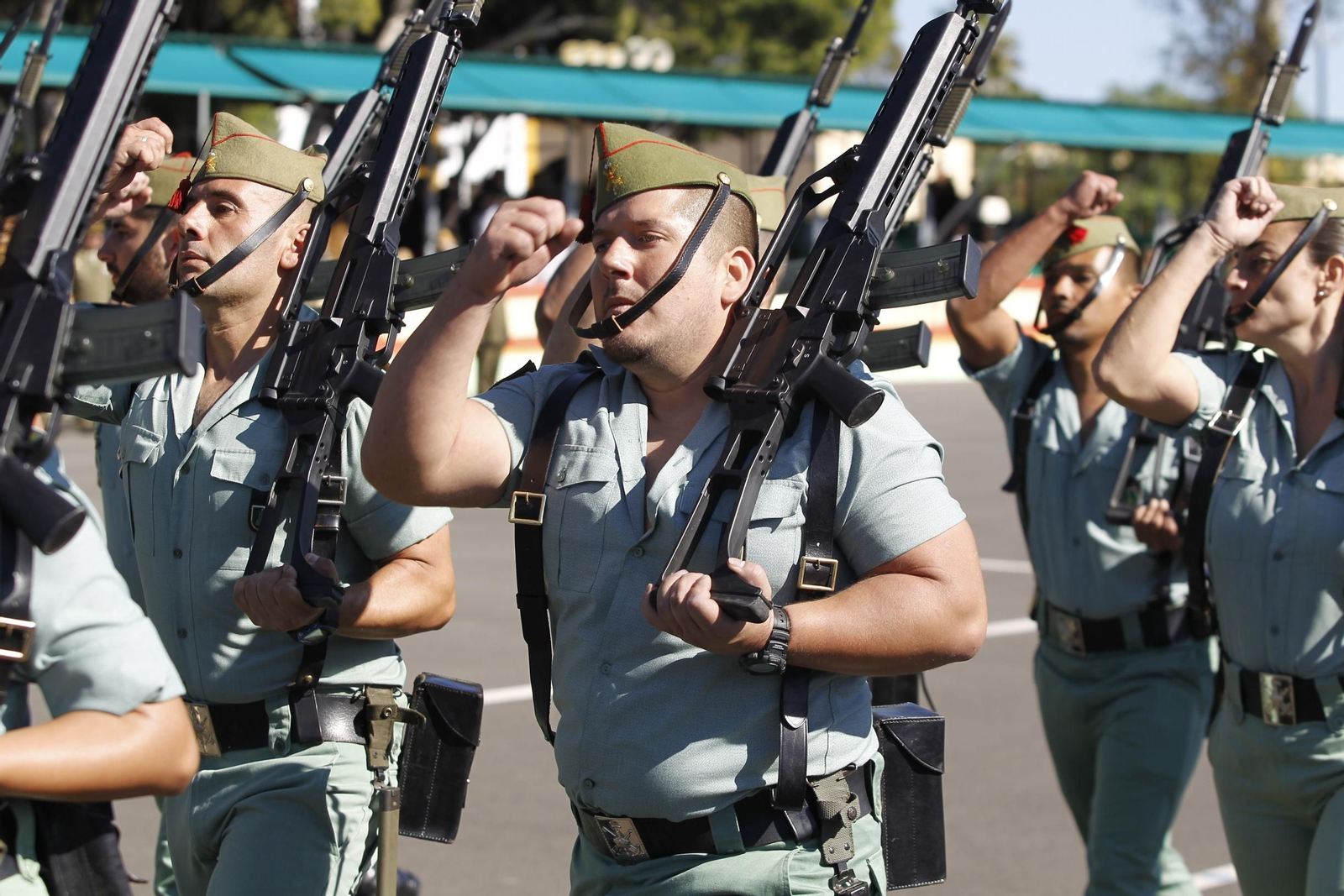 Fotogalería despedida contigente de La Legión con destino Líbano