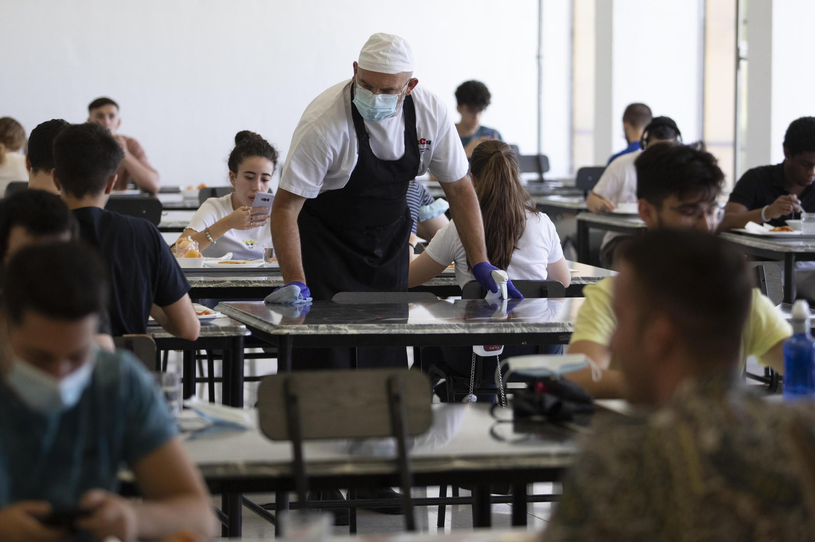 Servicio de comedores de la UGR, en una imagen de archivo.