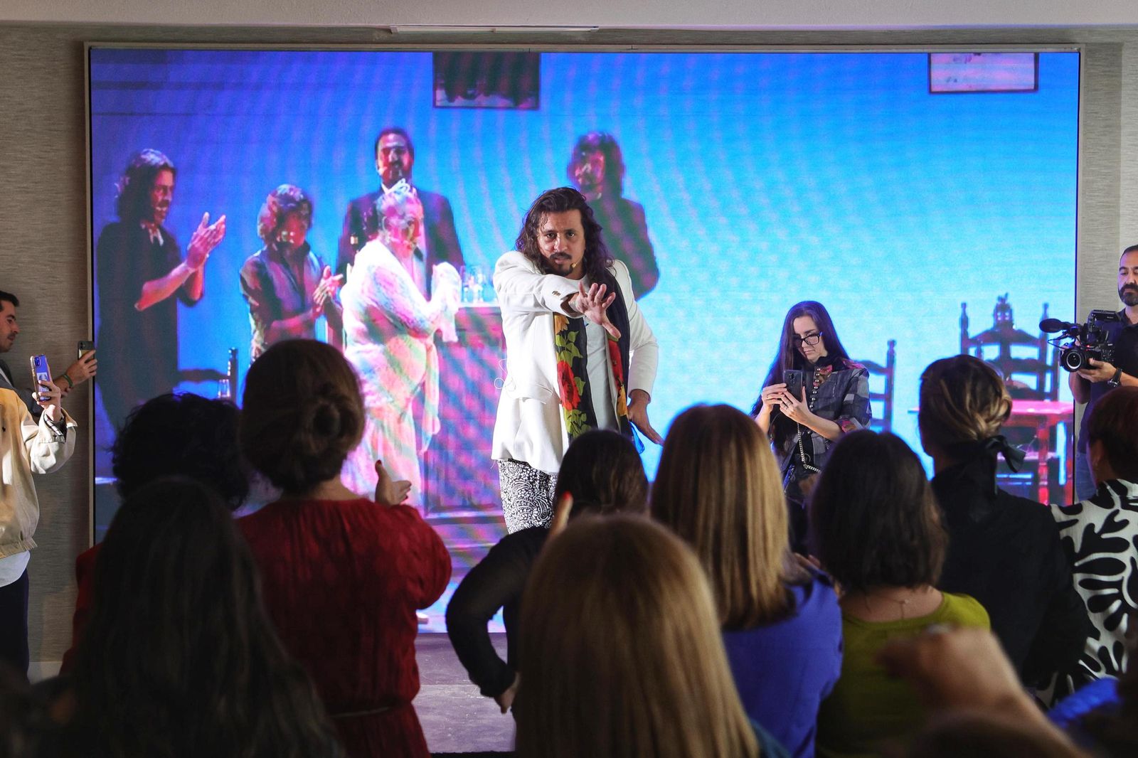 Masterclass Tablao Flamenco en el Hotel Hesperia Sevilla con El Farru.