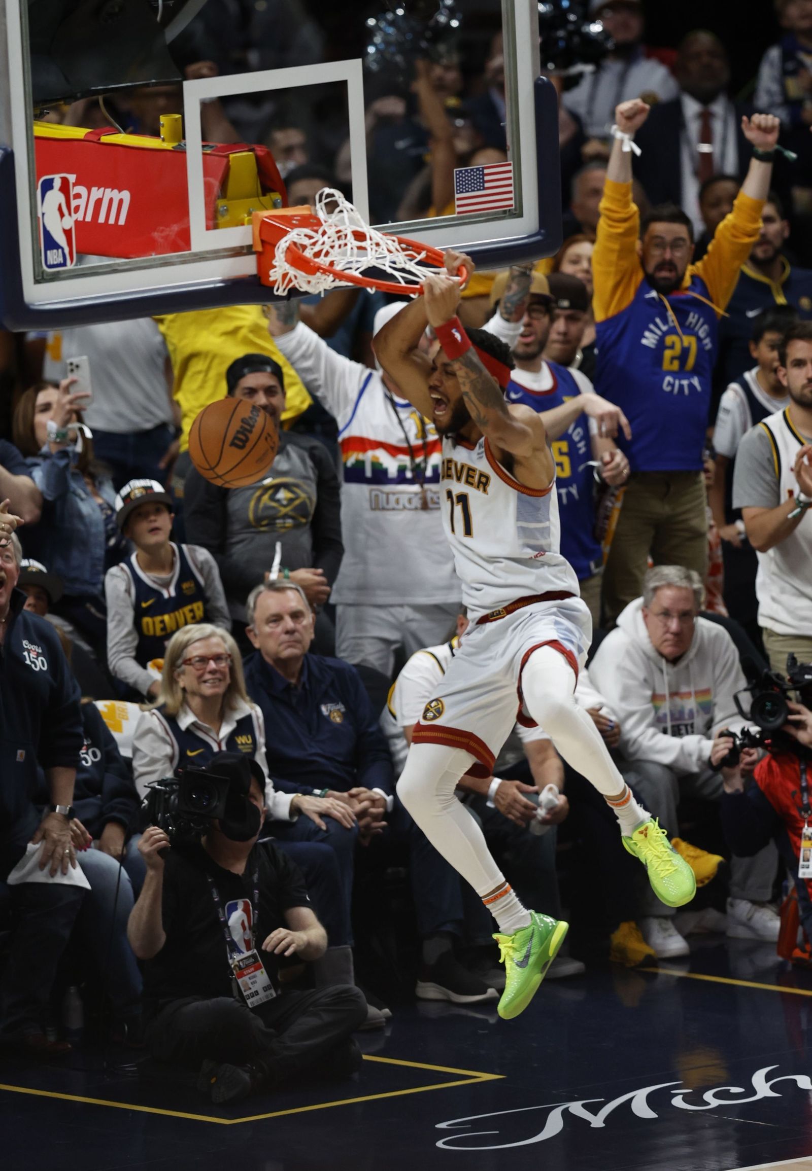 Las imágenes del título de NBA de los Nuggets