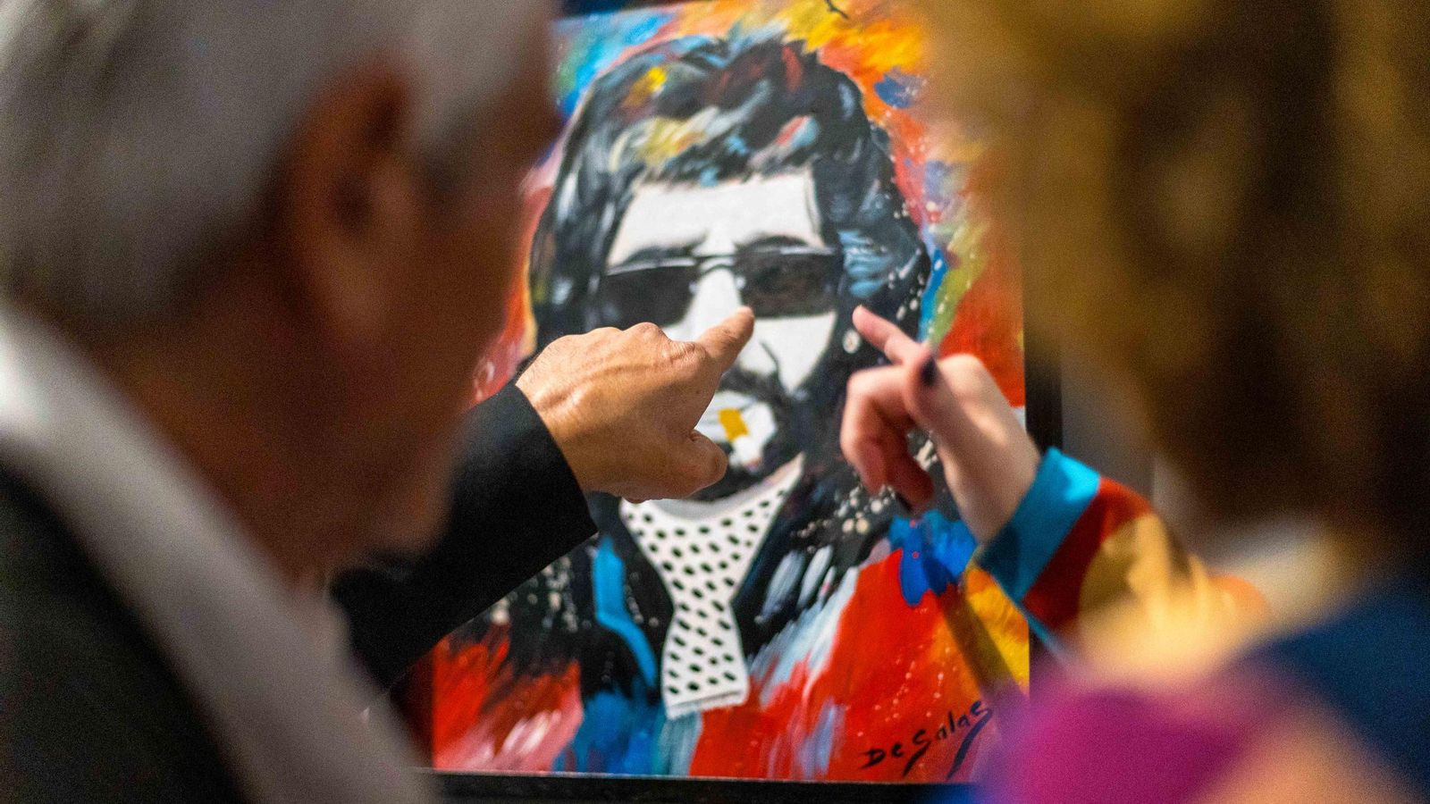 Ignacio de Salas expone su pintura en el Museo Camarón