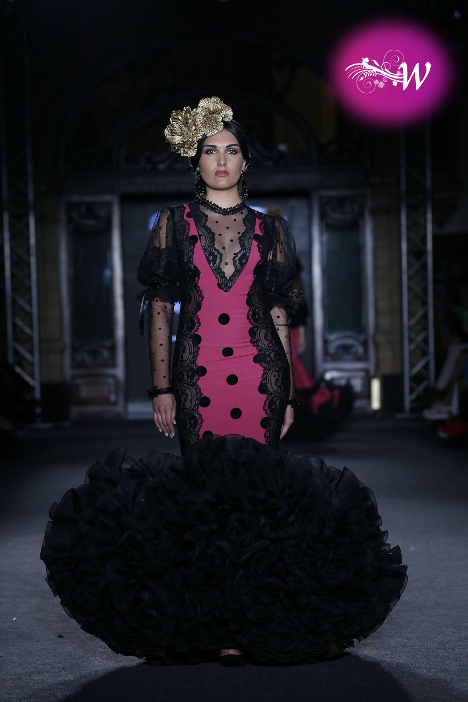 El abanico artesanía expone su colección 2020 en un desfile en We Love Flamenco, todas las fotos