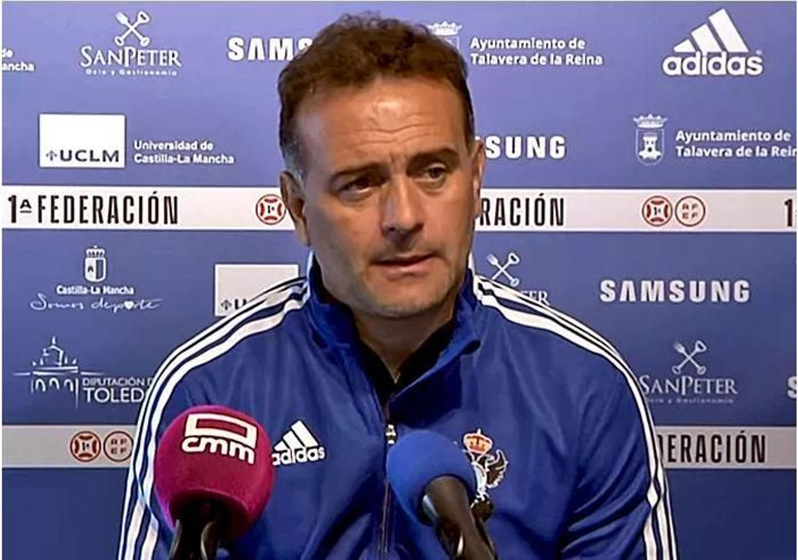 Pedro Díaz, en rueda de prensa