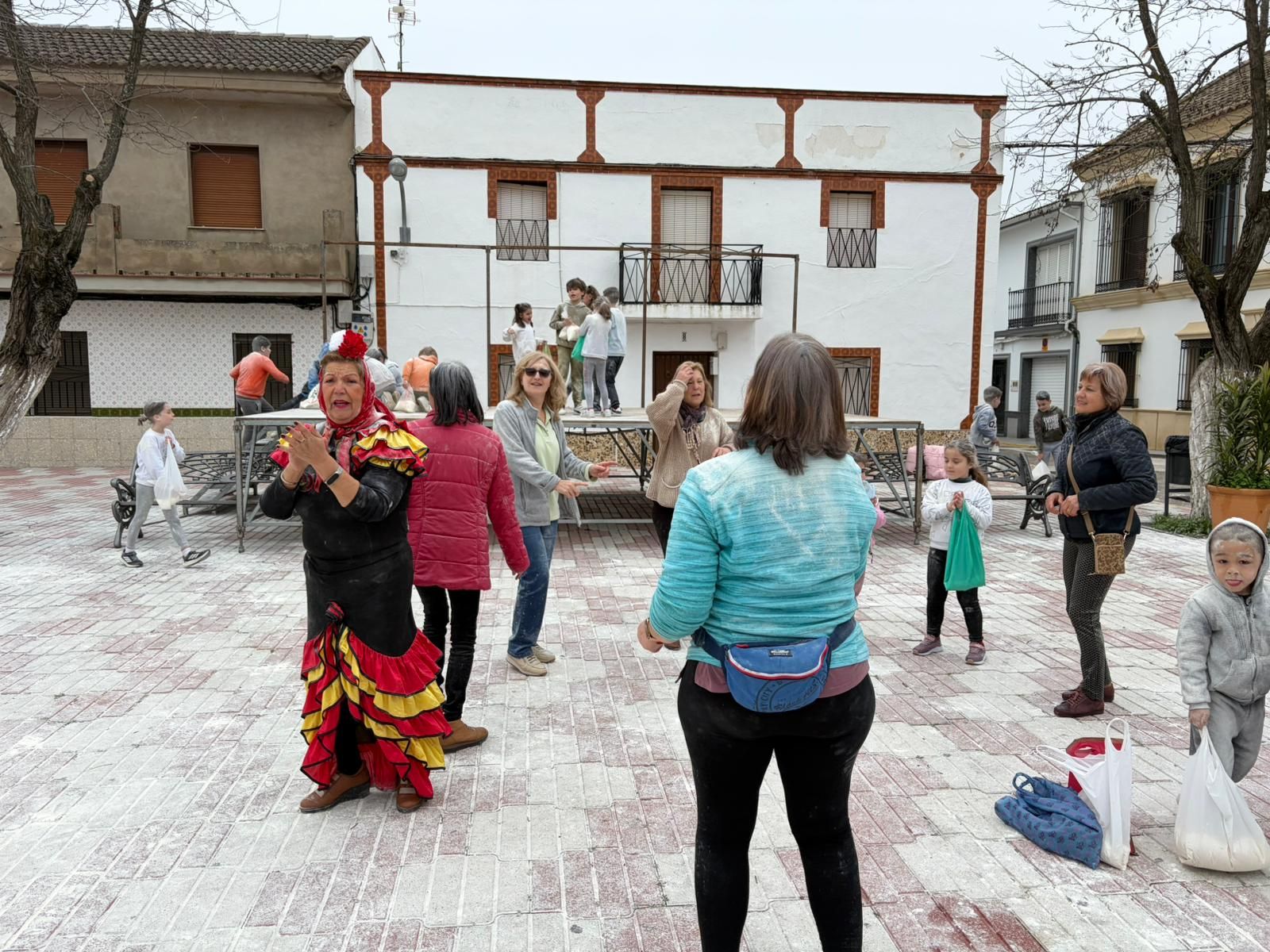 Batalla de la Harina en Ochavillo del Río.