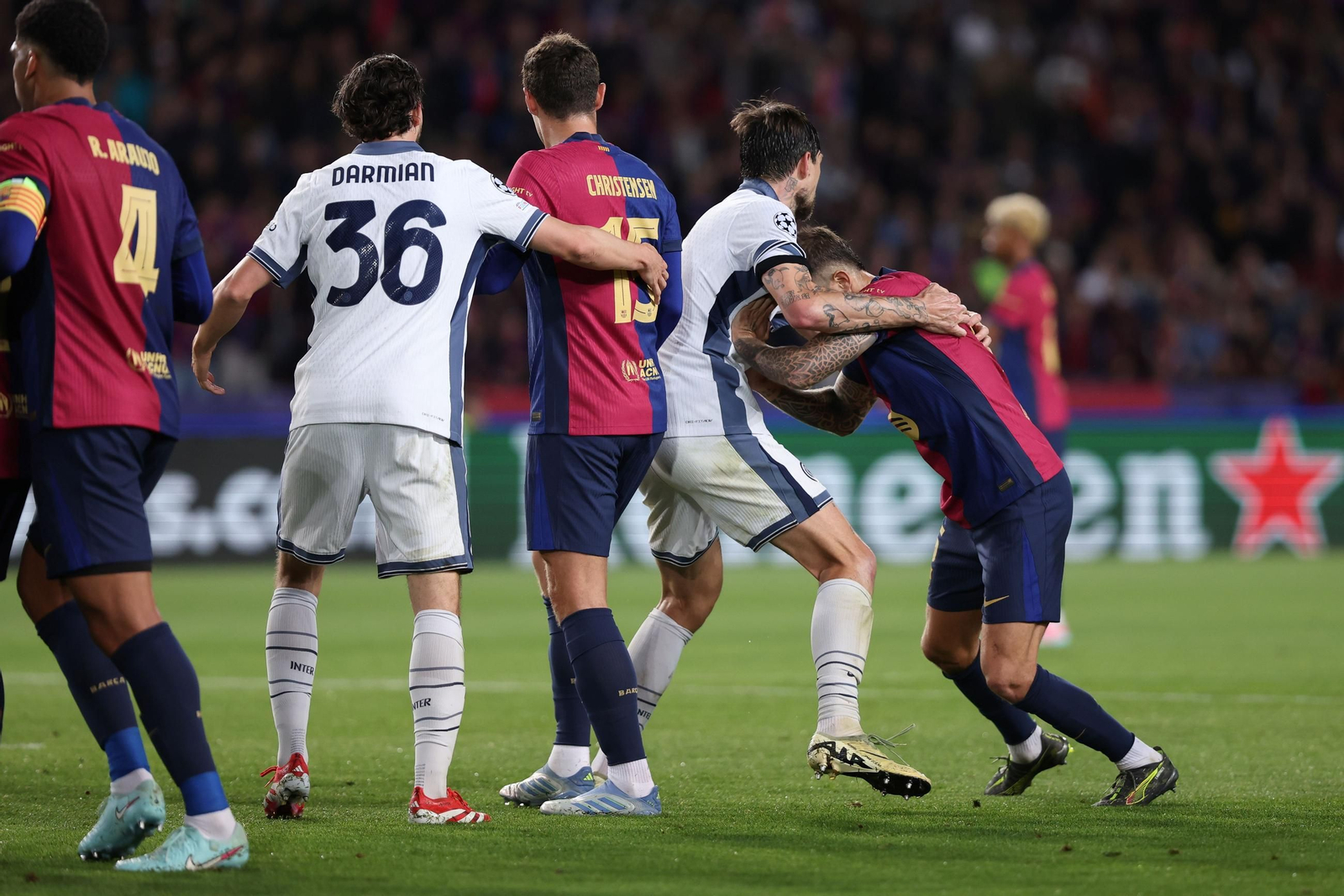 Las mejores fotos del Barcelona - Inter