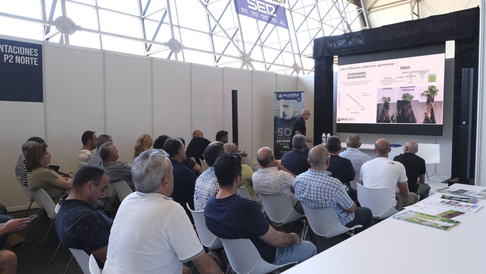Imágenes del primer día de Infoagro Exhibition en Aguadulce