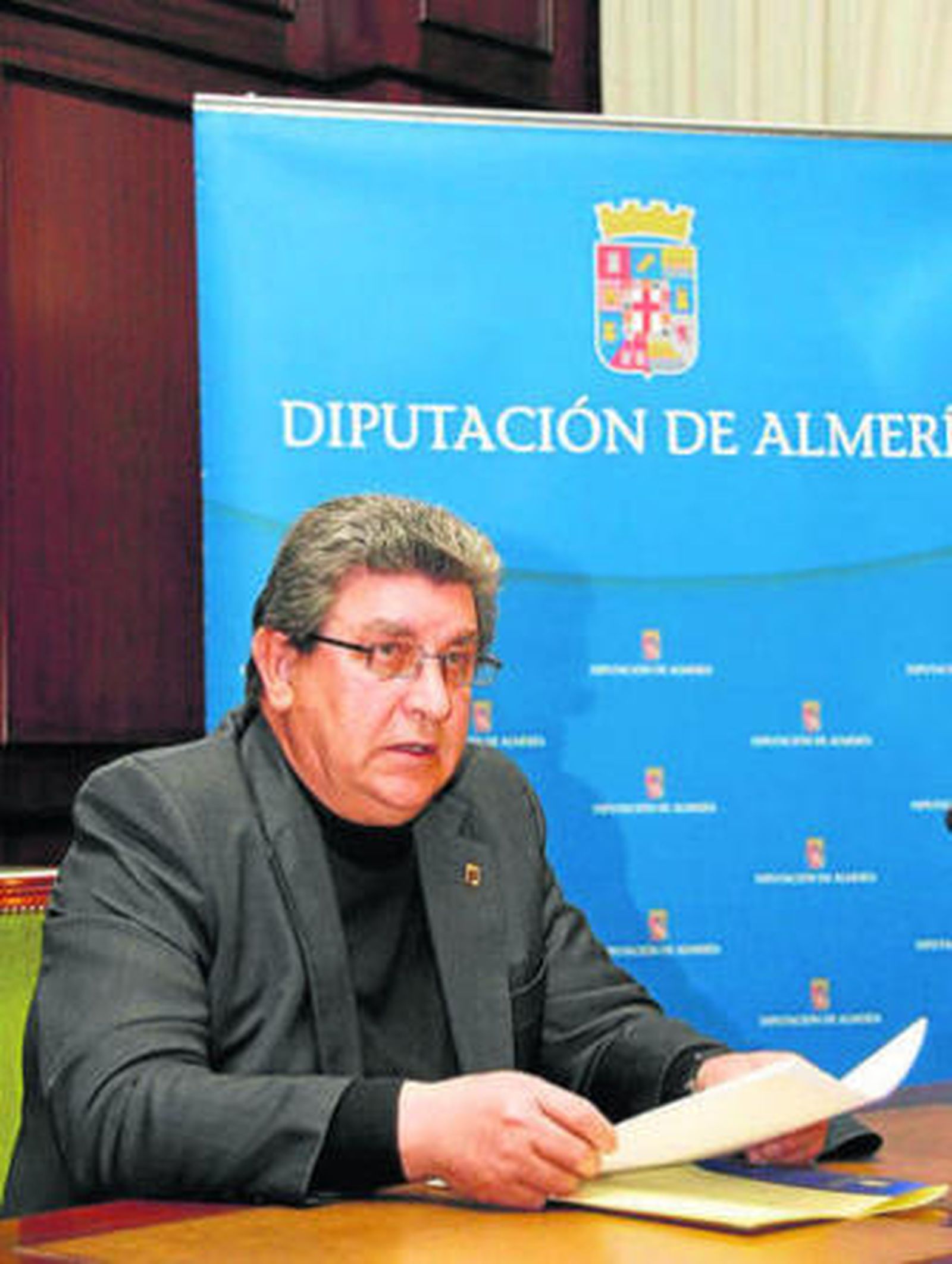 Joaquín Álvarez, diputado de Fomento, en la presentación.