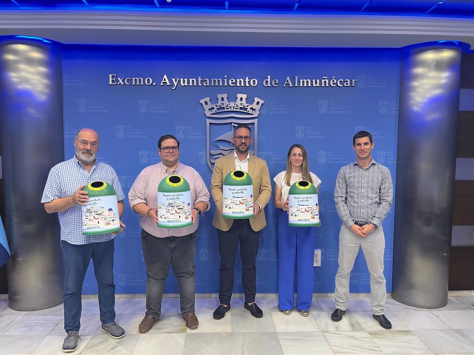 Almuñécar, Motril y Salobreña compiten por la Bandera Verde de la sostenibilidad de Ecovidrio