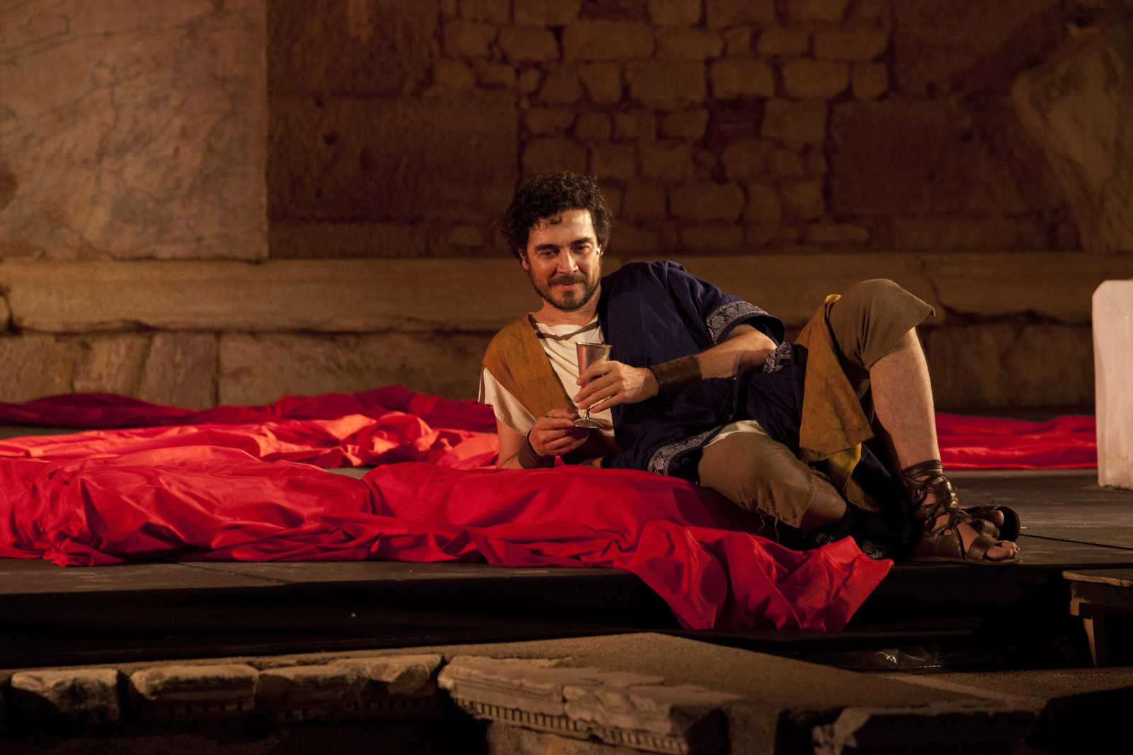 José Manuel Seda, como Marco Vinicio en ‘Nerón’.