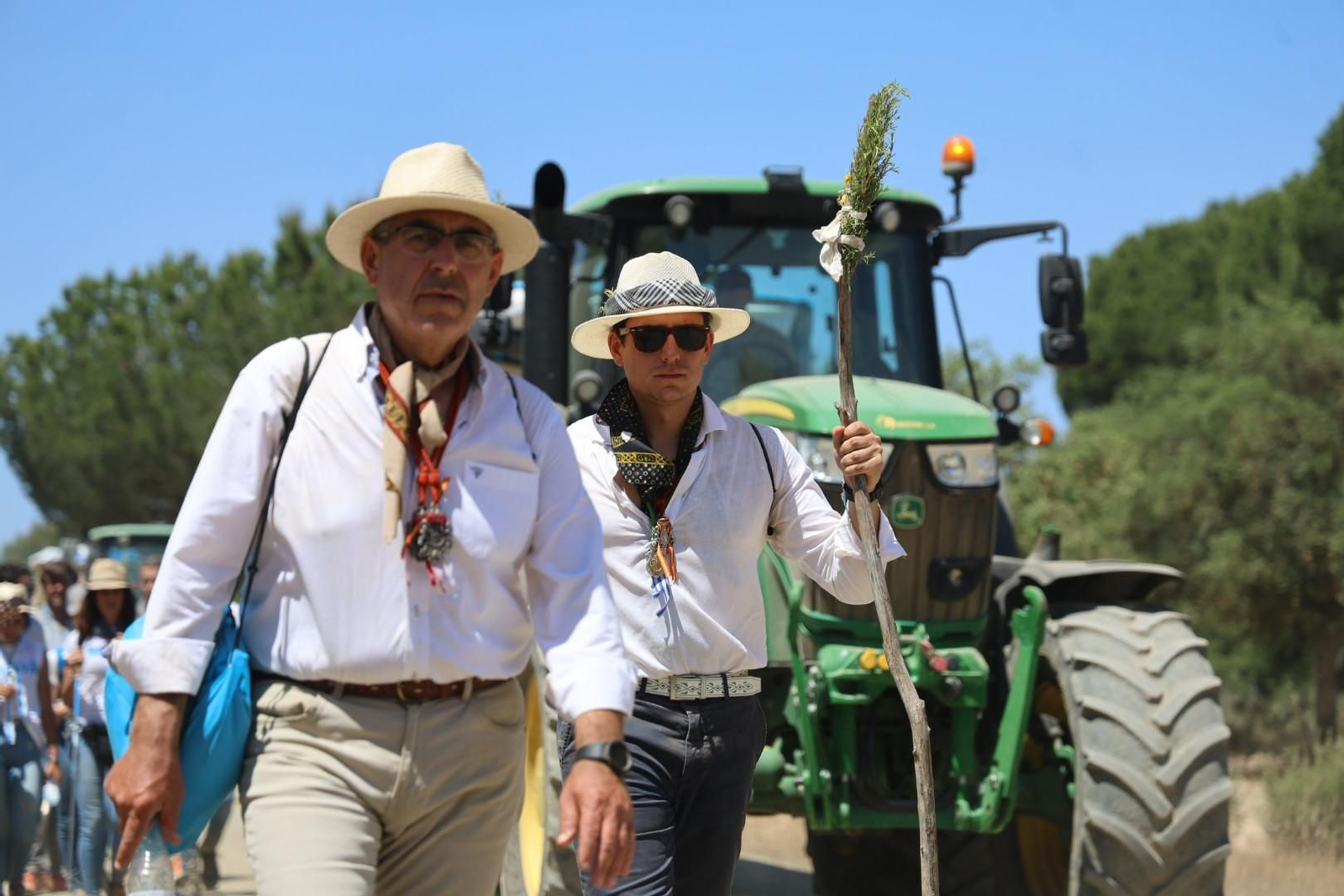 Rocío 2025: Las mejores imágenes de los peregrinos de la Hdad del Rocío de Huelva