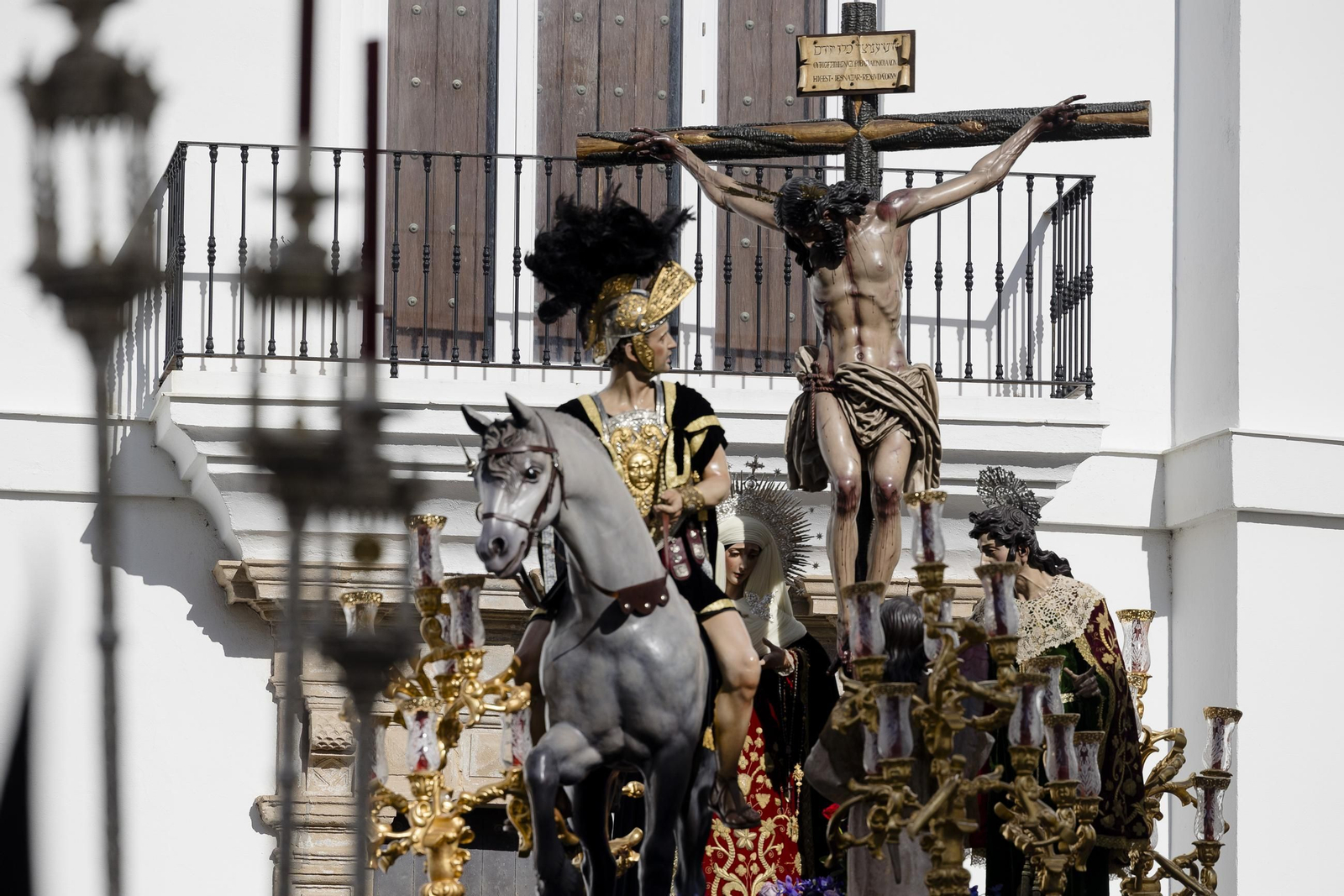 Imágenes de la salida de Las Aguas en la Semana Santa de Cádiz 2025