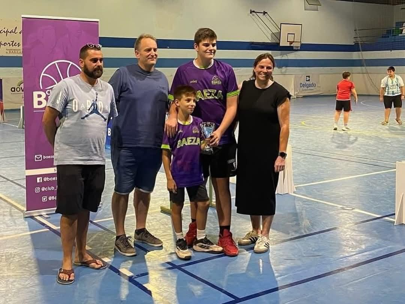 Las actividades deportivas del Pórtico de Feria de Baeza, en imágenes