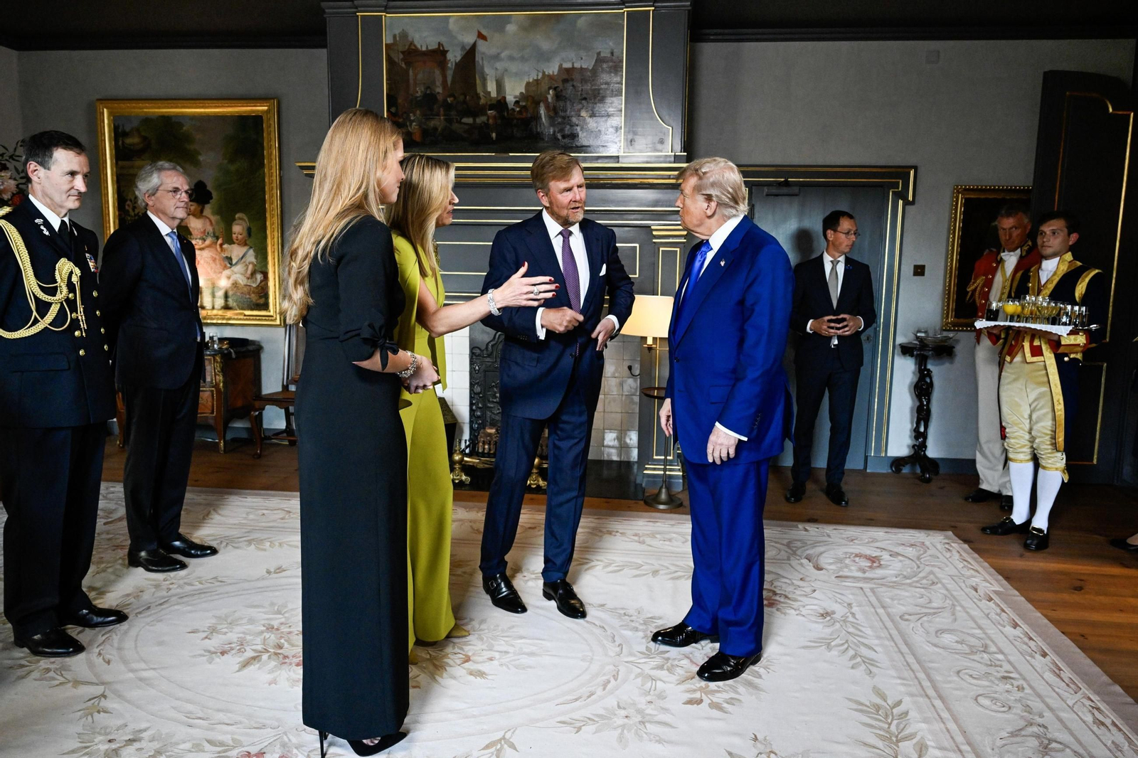 Las fotos de la cena inaugural de la cumbre de la OTAN en La Haya