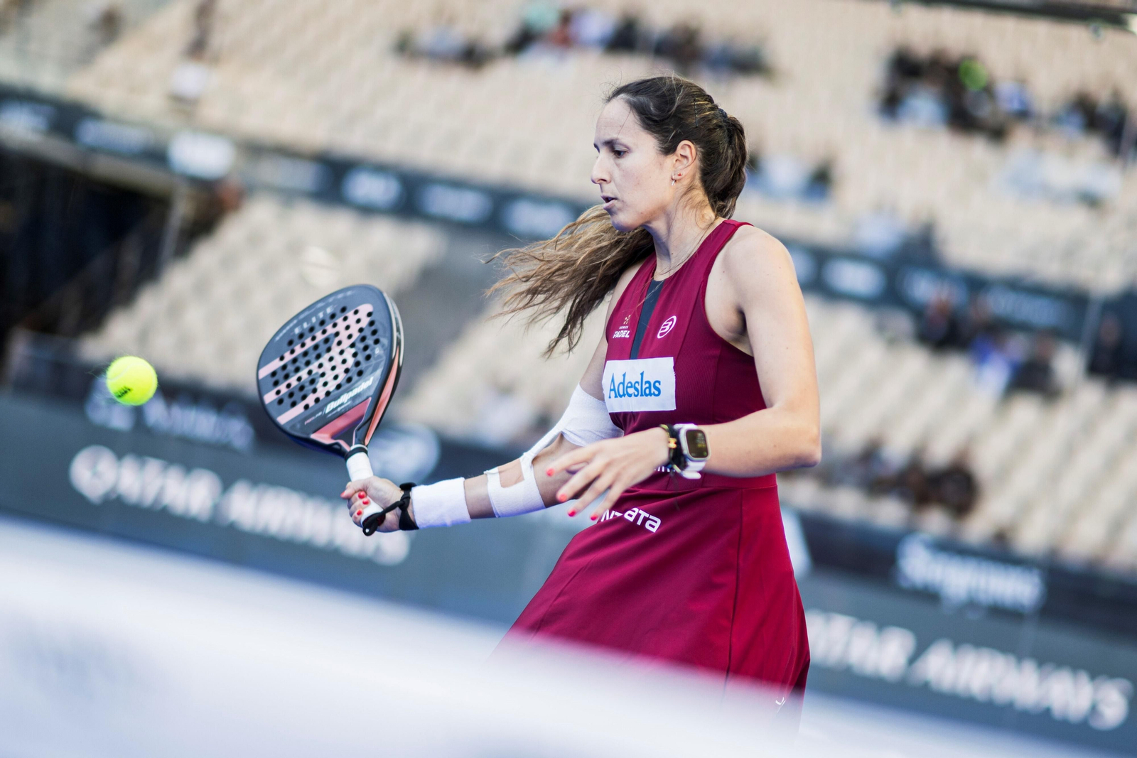 Las mejores fotos de los cuartos de final del pádel en el Estadio de la Cartuja