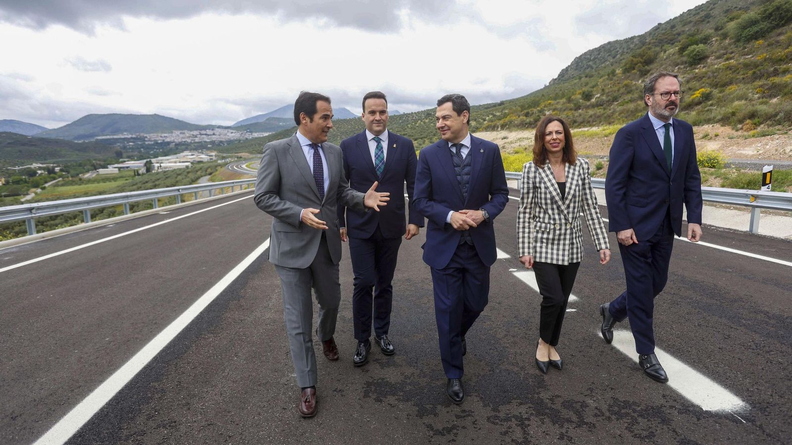 Inauguración de la variante de las Angosturas. Inauguración de la variante de las Angosturas.