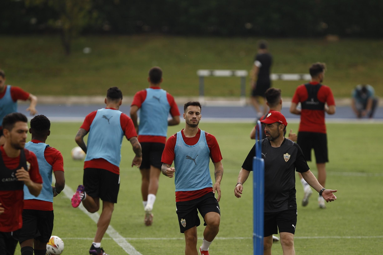 Fotogalería entrenamiento U.D. Almería