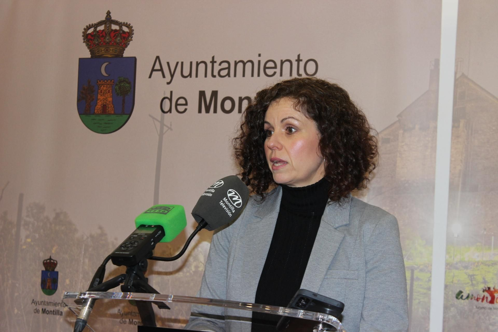 La edil de Infraestructuras y Medio Ambiente del Ayuntamiento de Montilla, Raquel Casado.